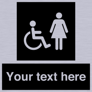 Custom information: black panel disabled and female